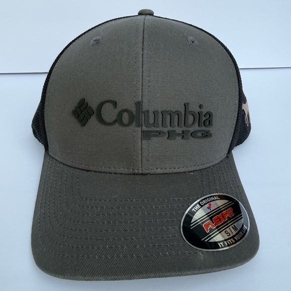 Columbia Other - NWT-Columbia PHG black/gray mesh hat